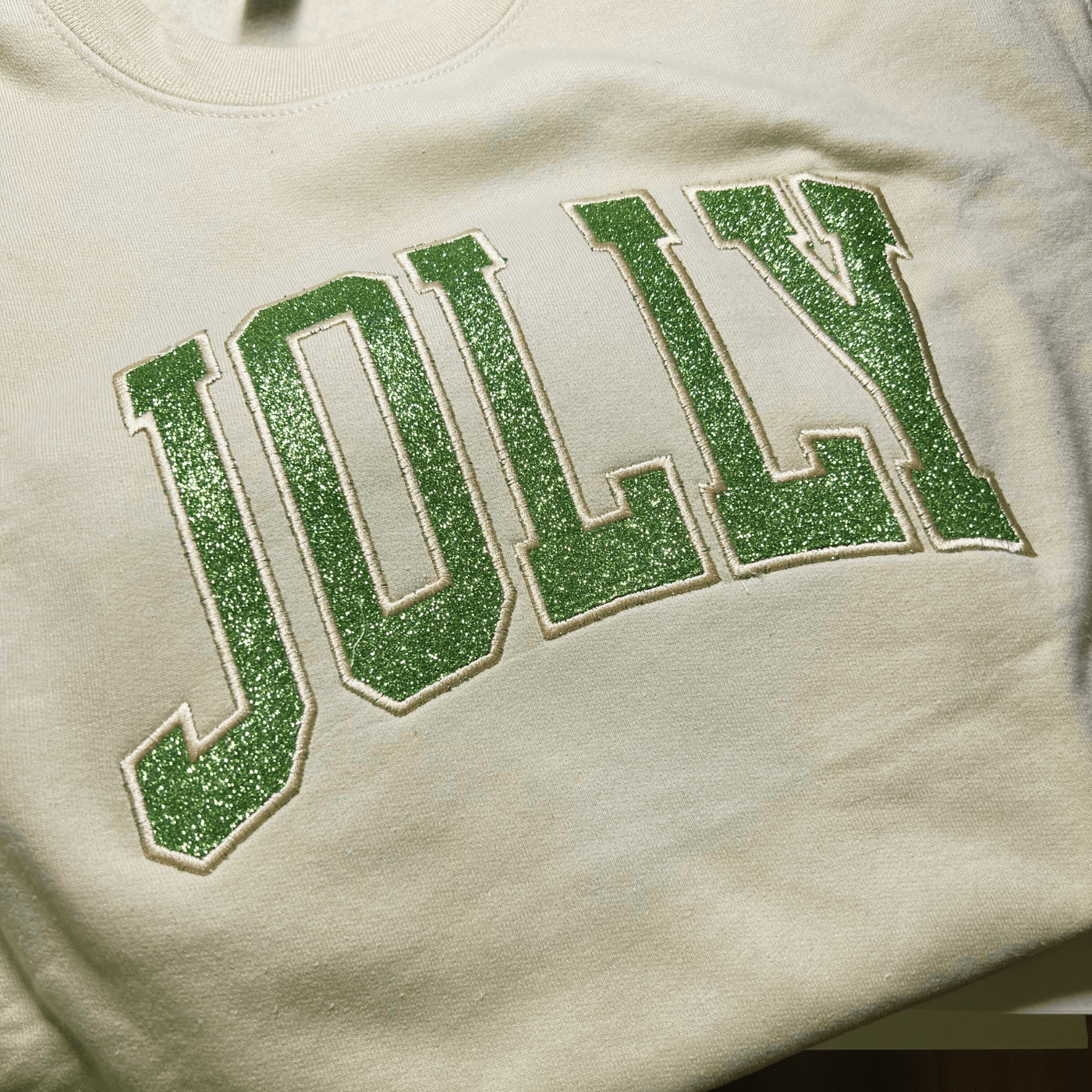 Jolly Embroidered Sweatshirt - Thistleberry Brand Boutique