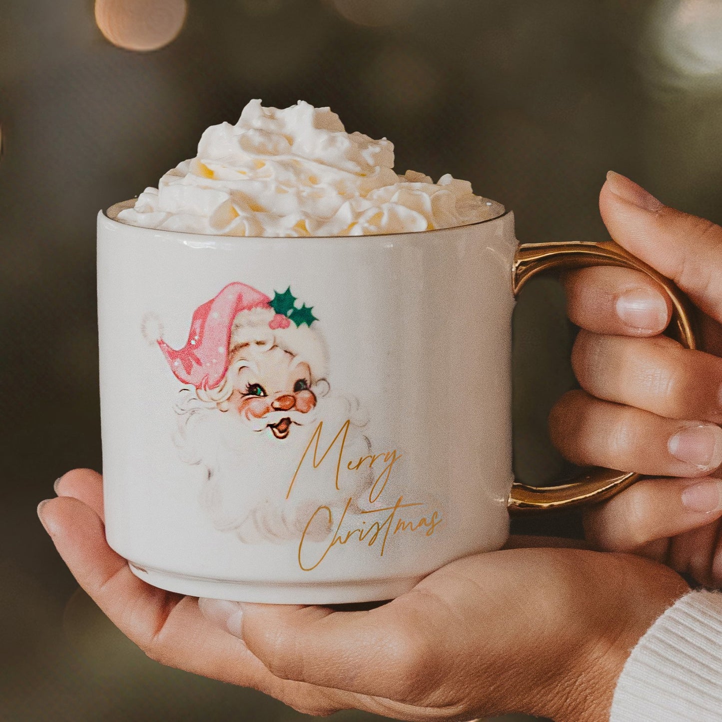 *NEW* Vintage Santa Coffee Mug - Christmas Decor & Gifts - Thistleberry Brand Boutique