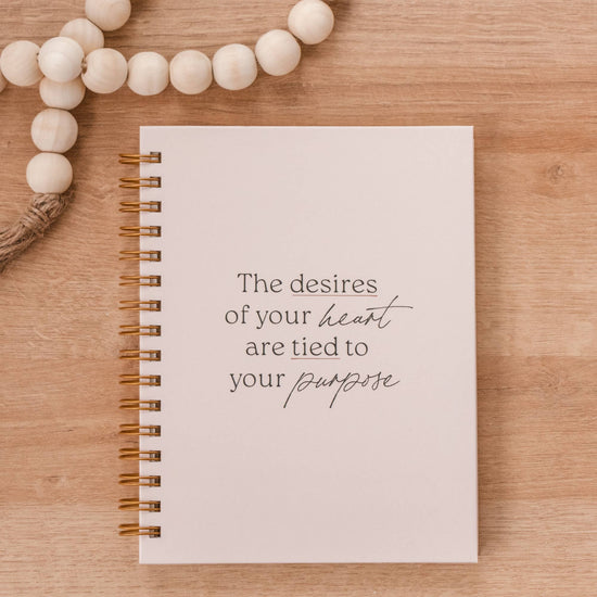 The Desires of Your Heart Hardcover Journal - Thistleberry Brand Boutique