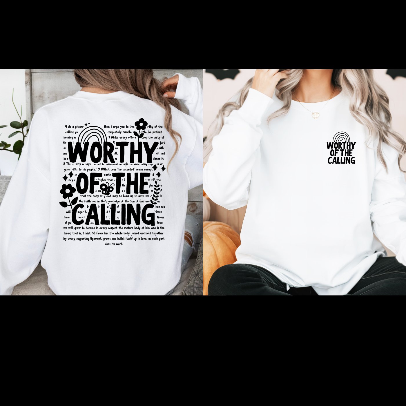 Worthy of the Calling - Crewneck - Thistleberry Brand Boutique