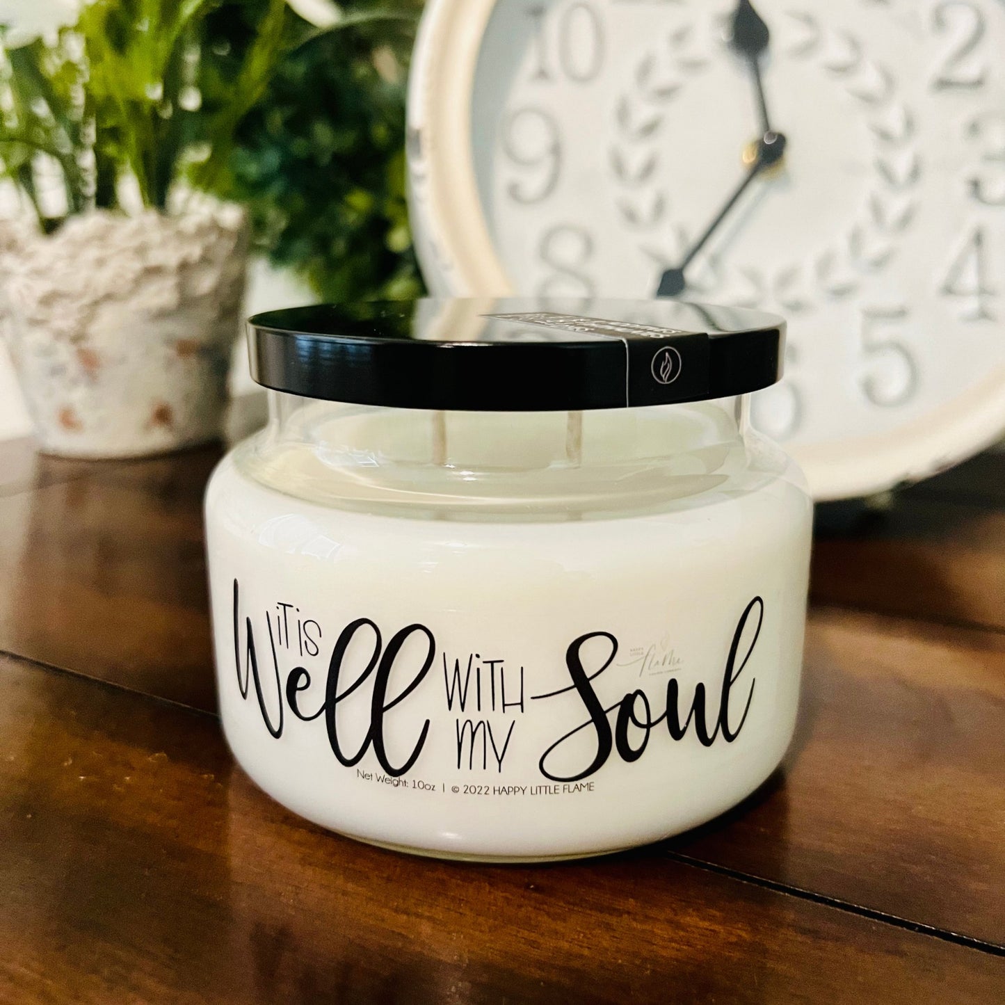 It is Well Within My Soul Candle - Thistleberry Brand Boutique
