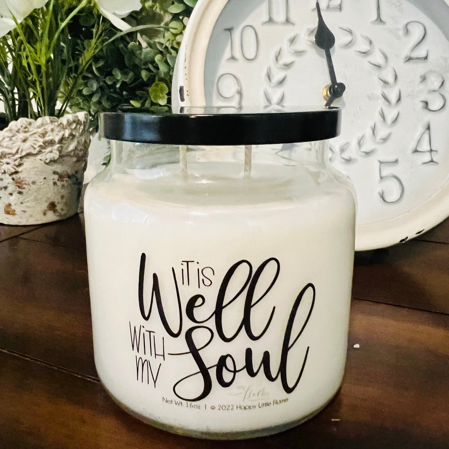It is Well Within My Soul Candle - Thistleberry Brand Boutique